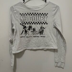 Women's - No Doubt Long Sleeve Crop Tee - XS